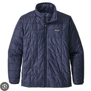 Patagonia Kid's Nano Puff Jacket Navy size M